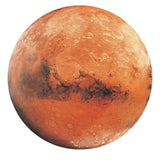 The Mars | Botop Blackcard | 1000 Pieces | Circular Jigsaw Puzzle - Puzzles +