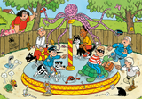 The Merry-go-round | Junior No.8 | Jan van Haasteren | Jumbo | 240 Pieces | Jigsaw Puzzle - Puzzles +