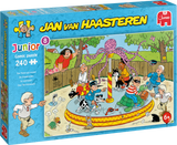 The Merry-go-round | Junior No.8 | Jan van Haasteren | Jumbo | 240 Pieces | Jigsaw Puzzle - Puzzles +