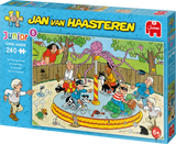 The Merry-go-round | Junior No.8 | Jan van Haasteren | Jumbo | 240 Pieces | Jigsaw Puzzle - Puzzles +