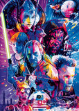 The Phantom Menace - The Hyperspace Collection | Star Wars | Ravensburger | 500 Extra Large Pieces | Jigsaw Puzzle - Puzzles +