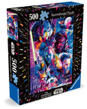 The Phantom Menace - The Hyperspace Collection | Star Wars | Ravensburger | 500 Extra Large Pieces | Jigsaw Puzzle - Puzzles +