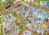 The Pool - Holiday Resort 3 | Ray's Comic Series | Ravensburger | 1000 Pieces | Jigsaw Puzzle - Puzzles +