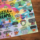 The Puzzle Of Dreams - Katie Abey | Gibsons | 1000 Pieces | Jigsaw Puzzle - Puzzles +