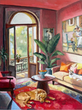 The Red Rug - Petra Pinn | The Puzzle Collab | 1000 Pieces | Jigsaw Puzzle - Puzzles +