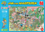 The School Garden | Junior No.18 | Jan van Haasteren | Jumbo | 360 Pieces | Jigsaw Puzzle - Puzzles +
