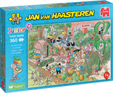 The School Garden | Junior No.18 | Jan van Haasteren | Jumbo | 360 Pieces | Jigsaw Puzzle - Puzzles +