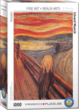 The Scream - Edvard Munch | Fine Art Collection | Eurographics | 1000 Pieces | Jigsaw Puzzle - Puzzles +
