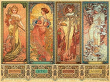 The Seasons - Mucha Collection | Paperblanks | 1000 Pieces | Jigsaw Puzzle - Puzzles +