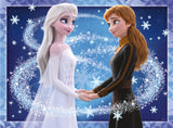 The Sisters Anna And Elsa | Stare Line | Ravensburger | 500 Pieces | Jigsaw Puzzle | Glow In The Dark - Puzzles +