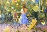 The Summer Of Sunflowers | Botop Blackcard | 1000 Pieces | Panorama Jigsaw Puzzle - Puzzles +