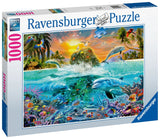 The Underwater Island | Ravensburger | 1000 Pieces | Jigsaw Puzzle - Puzzles +