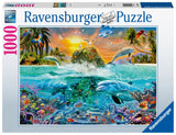 The Underwater Island | Ravensburger | 1000 Pieces | Jigsaw Puzzle - Puzzles +