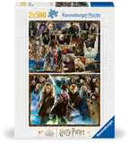 The World of Harry Potter | Harry Potter | Ravensburger | 2 X 500 Pieces | Jigsaw Puzzle - Puzzles +