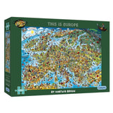 This Is Europe - Hartwig Braun | Gibsons | 1000 Pieces | Jigsaw Puzzle - Puzzles +
