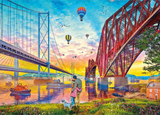 Three Bridges Crossing - Dominic Davison | Gibsons | 1000 Pieces | Jigsaw Puzzle - Puzzles +