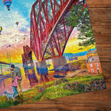 Three Bridges Crossing - Dominic Davison | Gibsons | 1000 Pieces | Jigsaw Puzzle - Puzzles +