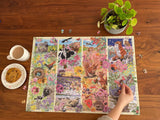 Through the Seasons - Janice Daughters | Gibsons | 1000 Pieces | Jigsaw Puzzle - Puzzles +