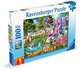 Tiara Birthday Party | Ravensburger | 100 XXL Pieces | Jigsaw Puzzle - Puzzles +