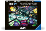TIE Fighter Cockpit | Star Wars | Ravensburger | 1000 Pieces | Jigsaw Puzzle - Puzzles +