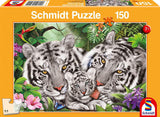 Tiger Family | Schmidt | 150 Pieces | Jigsaw Puzzle - Puzzles +