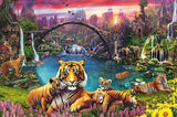 Tigers In Paradise | Ravensburger | 3000 Pieces | Jigsaw Puzzle - Puzzles +