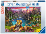 Tigers In Paradise | Ravensburger | 3000 Pieces | Jigsaw Puzzle - Puzzles +