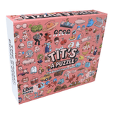 Tit's A Puzzle | Sleazy Greetings | 1000 Pieces | Jigsaw Puzzle - Puzzles +