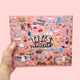 Tit's A Puzzle | Sleazy Greetings | 1000 Pieces | Jigsaw Puzzle - Puzzles +