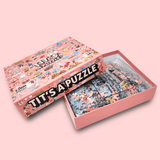 Tit's A Puzzle | Sleazy Greetings | 1000 Pieces | Jigsaw Puzzle - Puzzles +