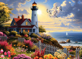To The Lighthouse - Stewart | Cobble Hill | 500 Pieces | Jigsaw Puzzle - Puzzles +