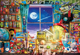 To The Moon | Clementoni | 500 Pieces | Jigsaw Puzzle - Puzzles +