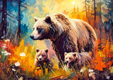 Together In The Wild | CherryPazzi | 1000 Pieces | Jigsaw Puzzle - Puzzles +