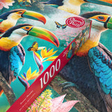 Toucans' Paradise | CherryPazzi | 1000 Pieces | Jigsaw Puzzle - Puzzles +