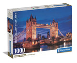 Tower Bridge At Night | Clementoni | 1000 Pieces | Jigsaw Puzzle - Puzzles +