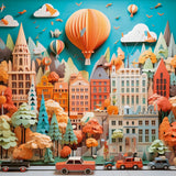 Townscape - Paper-Like | Viktor Gavriloski | Heye | 1000 Pieces | Jigsaw Puzzle - Puzzles +
