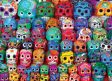 Traditional Mexican Skulls | Colours Of The World | Eurographics | 1000 Pieces | Jigsaw Puzzle - Puzzles +