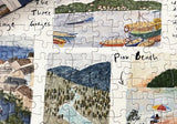 Travel | Botop Blackcard | 300 Pieces | Jigsaw Puzzle - Puzzles +