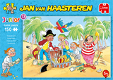 Treasure Hunt | Junior No.13 | Jan van Haasteren | Jumbo | 150 Pieces | Jigsaw Puzzle - Puzzles +