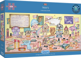 Trixi's - Linda Jane Smith | Gibsons | 636 Pieces | Panorama Jigsaw Puzzle - Puzzles +