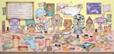 Trixi's - Linda Jane Smith | Gibsons | 636 Pieces | Panorama Jigsaw Puzzle - Puzzles +