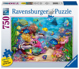 Tropical Reef Life | Ravensburger | 750 Extra Large Pieces | Jigsaw Puzzle - Puzzles +