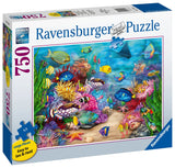 Tropical Reef Life | Ravensburger | 750 Extra Large Pieces | Jigsaw Puzzle - Puzzles +