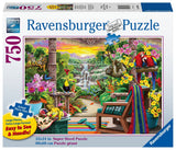 Tropical Retreat | Ravensburger | 750 Extra Large Pieces | Jigsaw Puzzle - Puzzles +