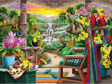 Tropical Retreat | Ravensburger | 750 Extra Large Pieces | Jigsaw Puzzle - Puzzles +
