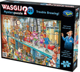 Trouble Brewing! - Mystery No.21 | Wasgij? | Holdson | 1000 Pieces | Jigsaw Puzzle - Puzzles +