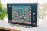 Tugulawa To Humbug Reach | Debra Hood Art | 1000 Pieces | Jigsaw Puzzle - Puzzles +