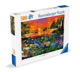 Turtle In The Reef | Ravensburger | 500 Pieces | Jigsaw Puzzle - Puzzles +