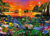 Turtle In The Reef | Ravensburger | 500 Pieces | Jigsaw Puzzle - Puzzles +