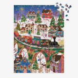 Twinkletown Express | Galison | 1000 Pieces | Jigsaw Puzzle - Puzzles +